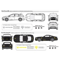 Whiteline Decal Kit - Yellow