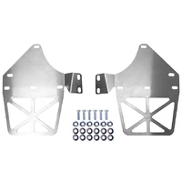 -12 Offset Mudflap Brackets Suitable for Toyota LandCruiser 76/79 Series 02/2007 - 10/2022 Pre-Facelift GXL Only Front
