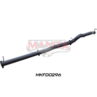 4in DPF Back Without Centre Muffler (Next Gen T6.2 Ranger V6)