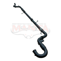 3in Turbo Back Without Muffler, With Cat (Cannon Ute 2.0L TD 20-25)