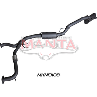 3in Catback Medium Noise With Small Centre Muffler (Patrol Y62 V8 5.6L Wagon)