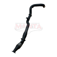 Turbo Back, 4in Single Side Exit With Cat (Landcruiser VDJ79 V8 4.5L TD, Dual Cab Ute 16 On)