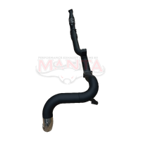 4in Single Side Exit,Cat & Without Muffler (VDJ79 V8 4.5L TD, Dual Cab Ute 12-16,(Pre DPF),T/Back)