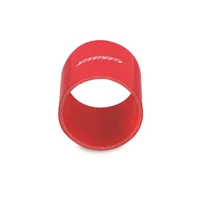 Silicone Hose - 3.0" Straight Coupler - Red