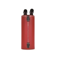 Aluminum Oil Catch Can - Small - Wrinkle Red