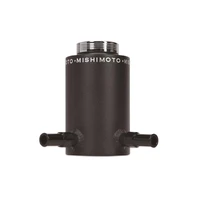 Aluminum Power Steering Reservoir Tank - Universal Wrinkle Black