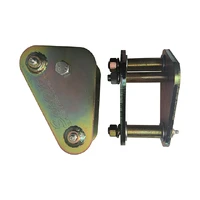 Superior Anti-Inversion Extended Shackles 2 Inch (50mm) Suitable For Nissan Patrol MQ Front No Wedge