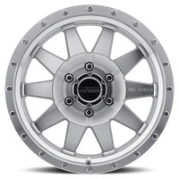 MR301 The Standard 17x8.5 6x139.7 25 Machined - Clear Coat