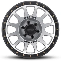 MR305 NV 16x8 5x114.3 0 Machined - Matte Black Lip