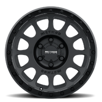 MR305 NV 16x8 6x139.7 0 Matte Black - Gloss Black Lip