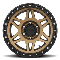 MR312 17x8.5 5x127 0 Method Bronze - Matte Black Lip