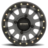 MR401 UTV Beadlock 14x7 4x136 38 - Matte Black