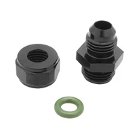 Barb End Adaptor Suit 5/16'' Barb to AN6 Male Black
