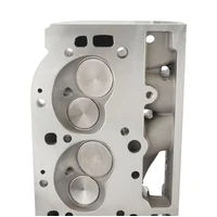 Cylinder Heads, SuperMax 360 , Aluminium, Assembled 120cc Chamber, Straight Plug, 360cc Intake Runner, BB Chevrolet, Pair