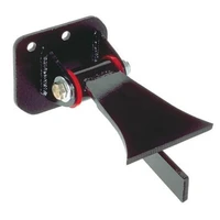 Motor Mounts, Conversion, Bolt-In, Steel Polyurethane Black/Red Weld In BB For Ford 429-460 ,Pair