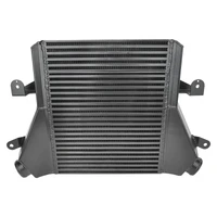 Intercooler For Ford Falcon Barra FG XR6 Turbo & F6 Typhoon Stepped Core 81-55mm Black Powdercoat