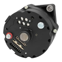 Alternator Power Spark 100 Amp 1-Wireinternal Regulator Black Wrinkle V-Belt Chev For Holden Commodore Torana