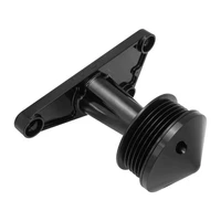 Power Steering Delete Idler Bracket Kit, For Holden Commodore LS VT-VZ, VE-VF, Billet Aluminium, Black