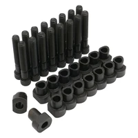 Pro 2024 Series, Large Body Roller Rockers, SB Ford 5.0 351W, Late Model 1.60 Ratio, 5/16 Bolt On Adjustable, Direct Fit, Aluminium 2024, Set