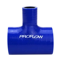 Hose Tubing Silicone T-Hose 2.25'' x 1.50'' Side Leg 102x45mm Blue