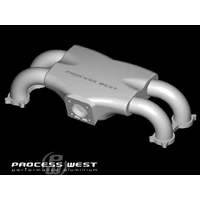 Intake Manifold - Reverse Orientation w/Cable Throttle (WRX/STi 01-05) Raw
