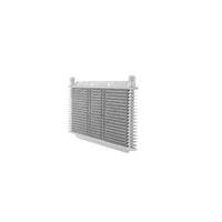 Trans Oil Cooler - 280 x 150 x 19mm -8 AN fittings Raw