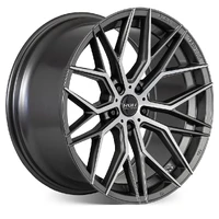 RF4 Gunmetal Machined Wheels  - 18x8 Offset +40 PCD 5x120