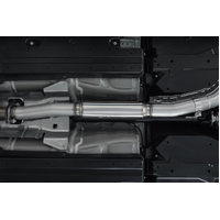 3" Cat Back Dual Split Rear Exit Race Version (WRX/STI 15-21) - T304 Stainless Steel
