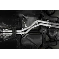 2.5" Axle-Back Dual Split Rear Race Profile (WRX 22-24) - T304 Stainless Steel