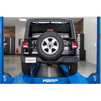 2.5" Cat Back Single Rear Exit (Wrangler 18-24) - T304 Stainless Steel