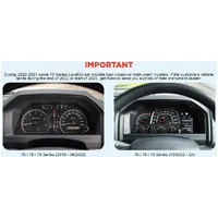Superior CanBus Speedo Corrector (Plug and Play) Suitable For Toyota LandCruiser 76/78/79 Series 2016-9/2022 Cal:295/70R17
