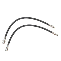 Brake Lines Rubber 4-5 Inch (100-125mm) Front Suitable For LandCruiser 105 Series (ABS) (Pair)