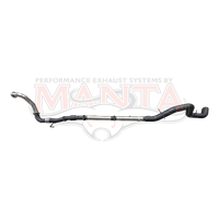 4in-5in Turbo Back With Cat & Without Muffler (Silverado 2500 HD LTZ, 6.6L TD V8, 20-25)