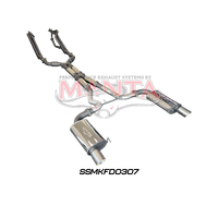 3in Full System With Centre Hotdog & Rear Muffler With Twin Tips (MUSTANG V8 FM 15-17)