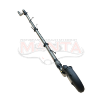 3in Turbo Back Without Muffler, With Cat (Cannon Ute 2.0L TD 20-25)
