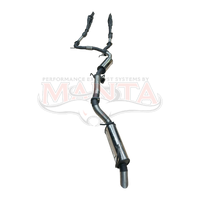 3in Full Exhaust System, Small Muffler Centre & Bi-Modal (Patrol Warrior Y62 V8 5.6L Wagon)