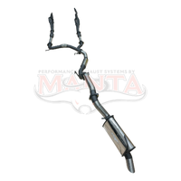 3in Full Exhaust System, Hotdog Centre & Bi-Modal (Patrol Warrior Y62 V8 5.6L Wagon)