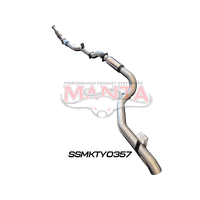 4in Turbo Back for Superior Eng Coil Conversion With Cat (Landcruiser VDJ79 Single & Dual Cab Ute)