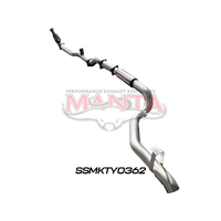 4in Turbo Back for Superior Eng Coil Conv 300 Ext Without Cat (Landcruiser VDJ79 Single & Dual Cab Ute)