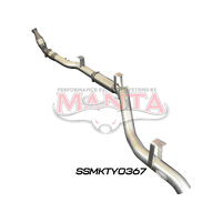 4in Turbo Back with Cat & Muffler (Landcruiser VDJ76 4.5L V8 (DPF) Wagon)