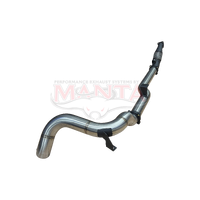 Turbo Back, 4in Single Side Exit (Landcruiser VDJ79 V8 4.5L TD, Dual Cab Ute 12-16, (Without DPF))