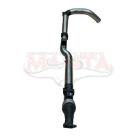 Turbo Back 4in Side Exit Without Cat & Without Muffler (Landcruiser VDJ79 V8 4.5L, Single Cab 16-25)