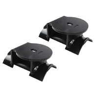 Lower Airbag Mount for Superior U-Bolt Plates Suitable For Toyota LandCruiser 76/78/79 Series Rear (Pair)