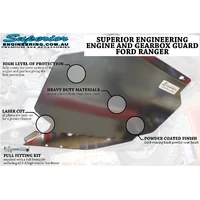 Engine/Gearbox Guard Suitable For Ford Ranger and Mazda BT-50 Fitted With Diff Drop (Kit)-Bash Plate Kit
