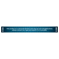 Large Sticker Red Mylar (Type 2 Design)