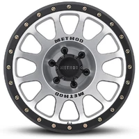 ZMR305 NV HD 17x8.5 5x150 0 Machined - Matte Black Lip