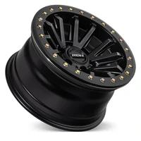 Zullo Matt Black Wheels  - 17x9 Offset -12 PCD 6x139.7