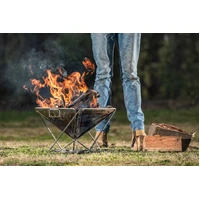 Premium Stainless Steel Folding Firepit