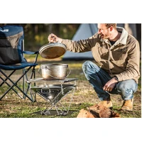 Premium Stainless Steel Firepit Grill