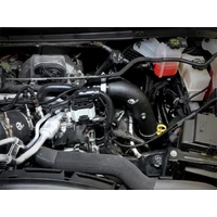 2024 GM Diesel Trucks V8 6.6L L5P BladeRunner Aluminum 3in Hot & 3.5in Cold Charge Pipe - Black